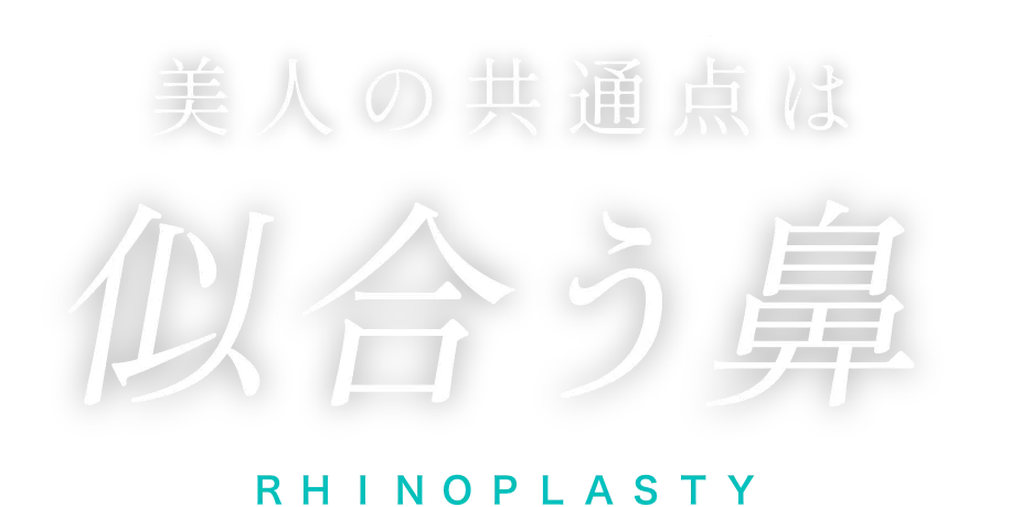 美人の共通点は似合う鼻