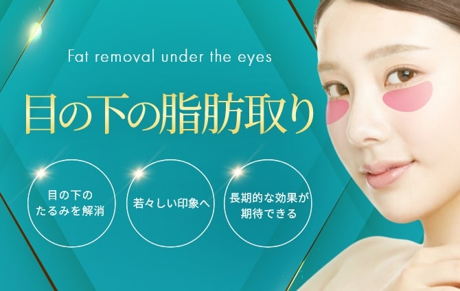 目の下脂肪取り