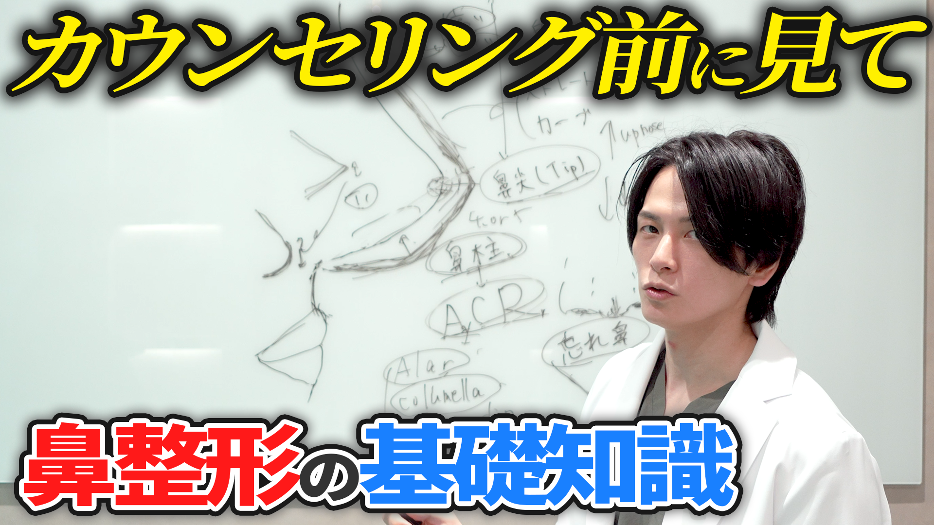【鼻整形】カウンセリング前に必ず知っておきたい基礎知識を徹底網羅！！