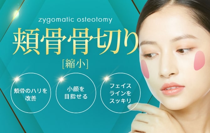 頬骨骨切り(縮小)