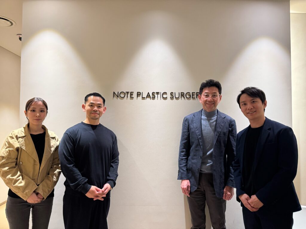 『韓国の名門NOTE美容外科とWOM CLINIC GINZAが協力提携』の画像