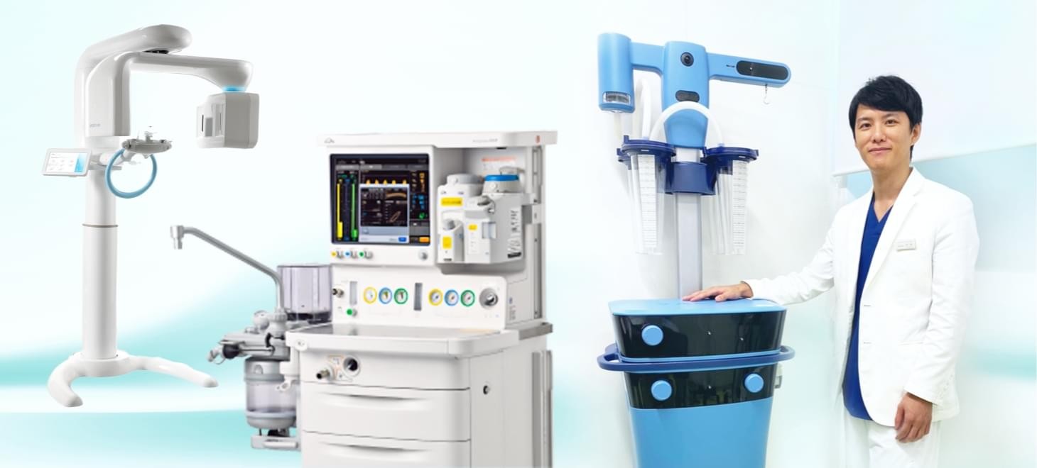 CTや3D骨モデルの作成など設備体制が充実しており術前の不安を軽減