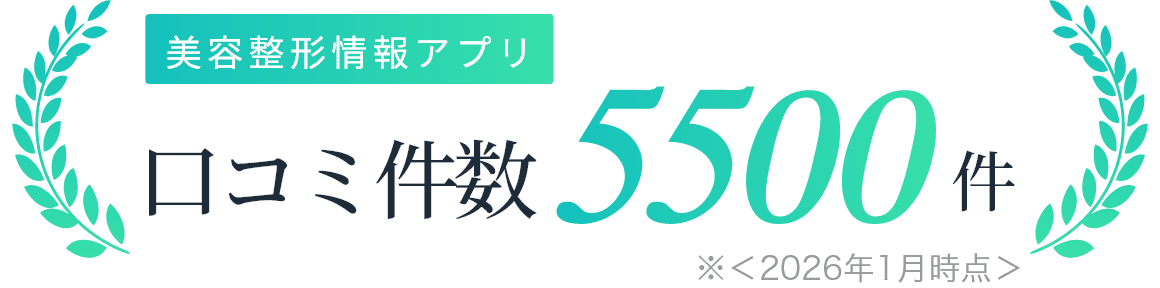 口コミ件数5500件