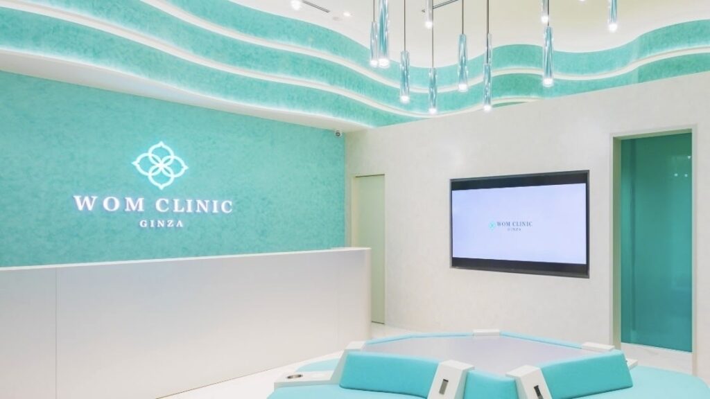 WOW CLINIC GINZAの待合室