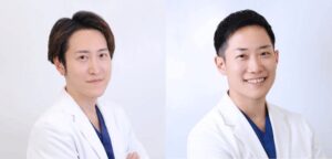 髙田医師と山田医師のバストアップ